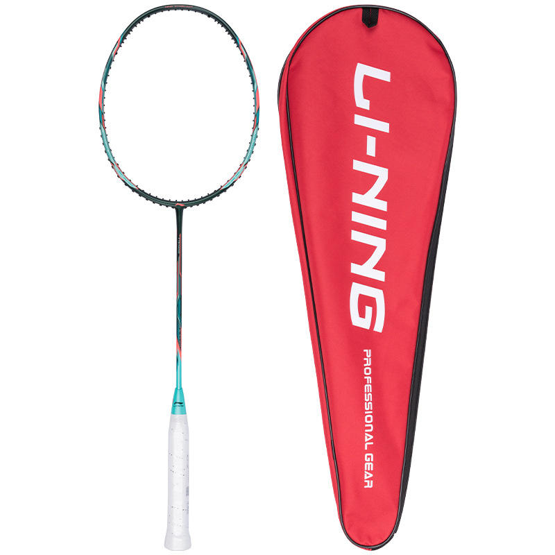 李寧 羽毛球拍正品蓄力突襲3(4U/5U) 進攻型全碳素空拍單拍 AYPS011 / AYPS013