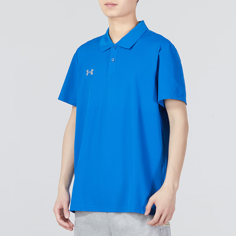 安德瑪男裝 健身訓練潮流時尚舒適透氣POLO衫短袖T恤 23500507-436