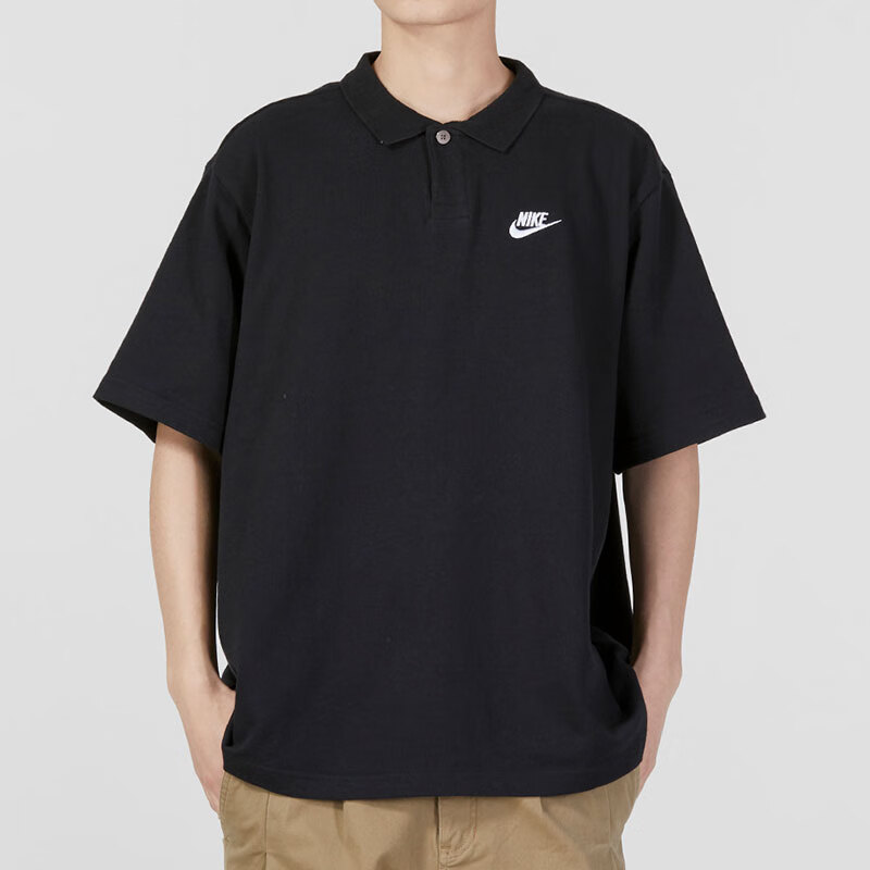 耐克男裝戶外高爾夫翻領(lǐng)polo衫運(yùn)動服T恤上衣 DX0618-010