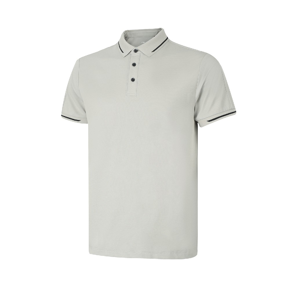 李寧團購系列男女同款短袖polo衫針織半袖T恤工裝團建服裝APLU201-1-6-3/206-1-2-3