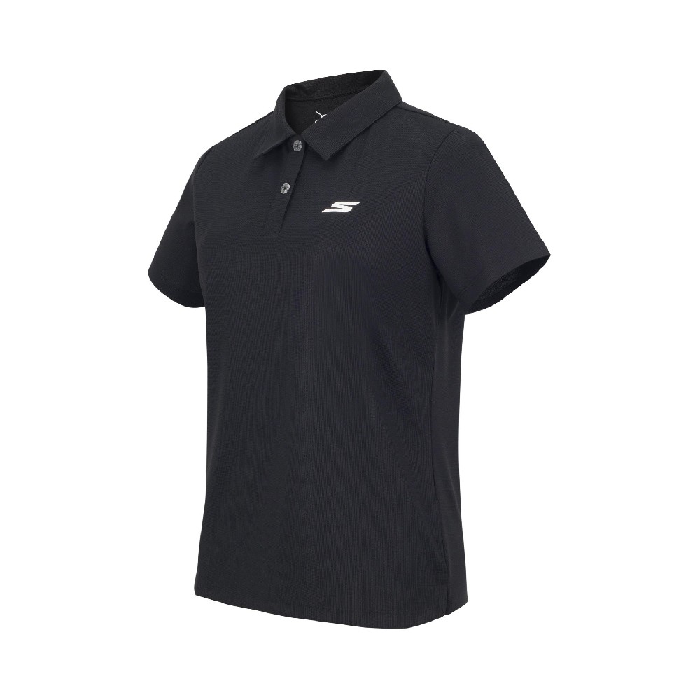 斯凱奇短袖女新款T恤運動服跑步健身訓練戶外休閑POLO衫P224W161-03K8