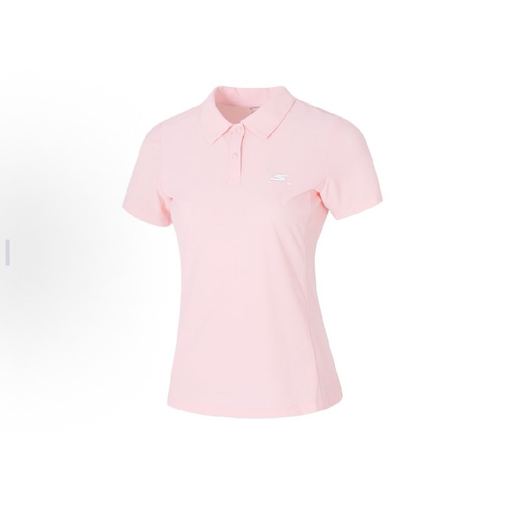 斯凱奇女士短袖POLO衫夏季新款運動服健身休閑T恤P224W153-02F3