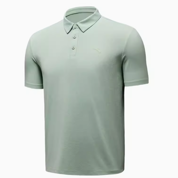 安踏冰山POLO | 短袖女夏季涼感透氣T恤通勤短襯衫462520204-3