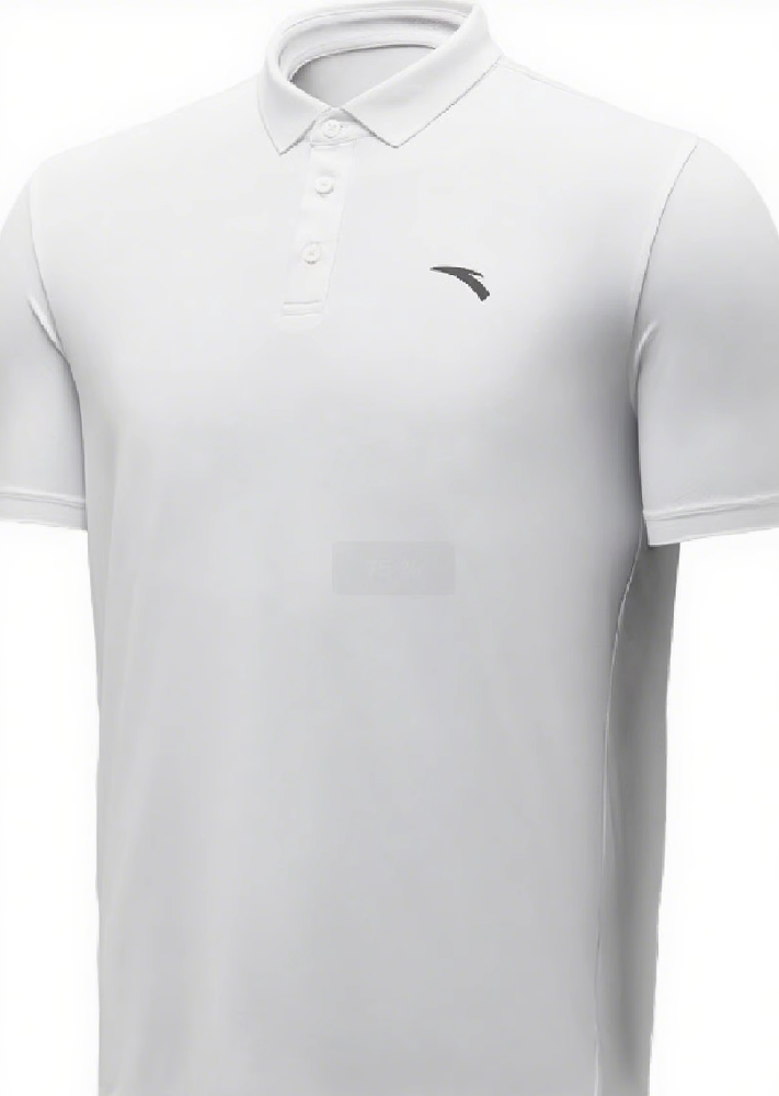 安踏2025夏新男女冰膚涼感針織T短袖POLO衫452520203-1