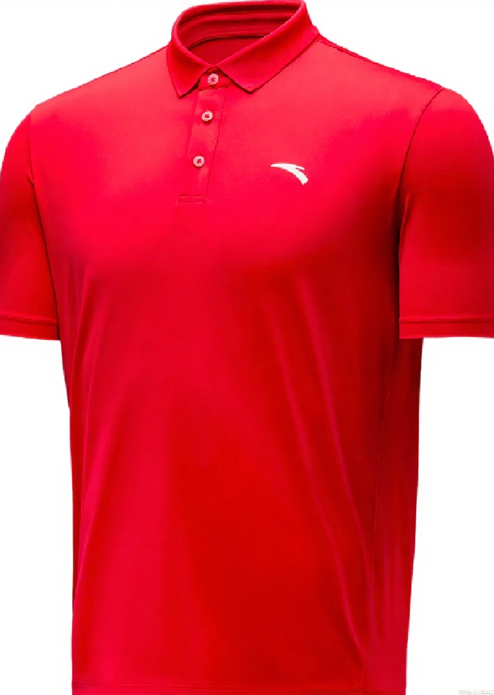 安踏2025夏新男女冰膚涼感針織T短袖POLO衫462520203-4