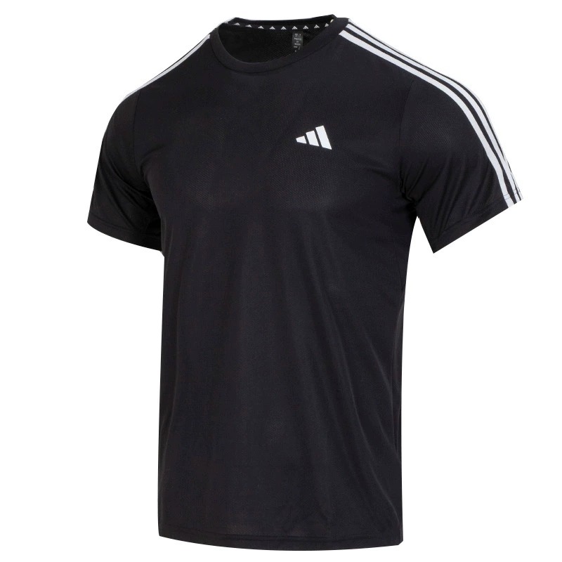 Adidas/阿迪達斯男子訓(xùn)練運動透氣圓領(lǐng)時尚短袖T恤IB8150