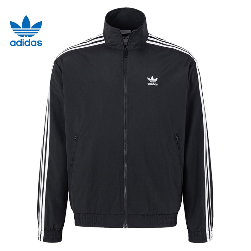 adidas阿迪達斯男子M 3S WB Ripstop運動健身夾克外套IM7848